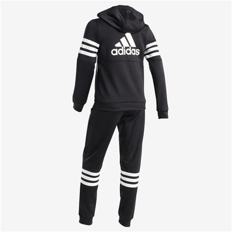 adidas trainingspak meisjes zwart|Adidas kinder trainingspak.